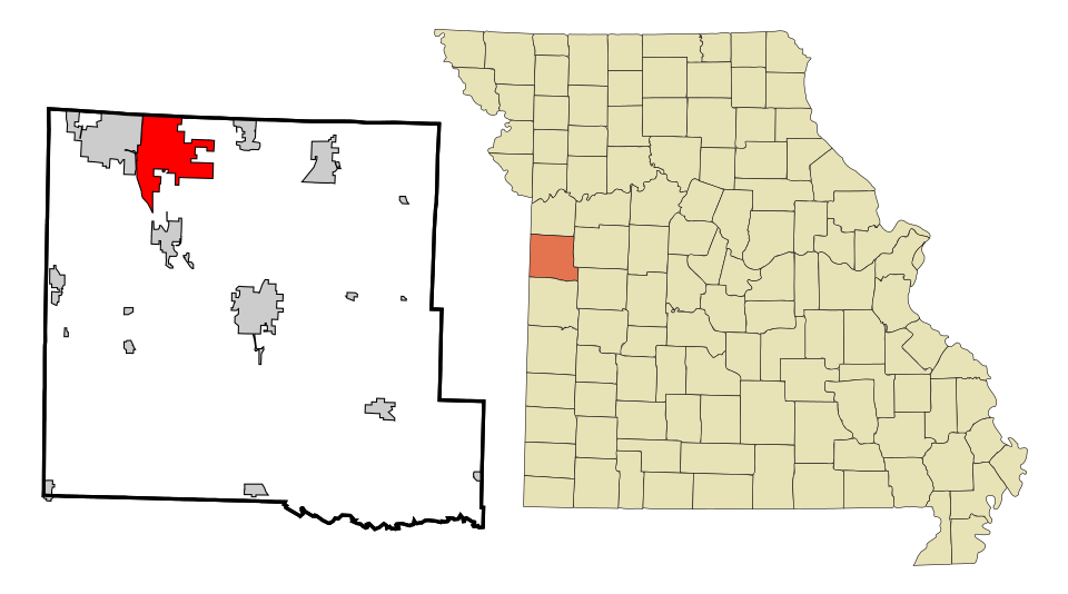 Map of Raymore