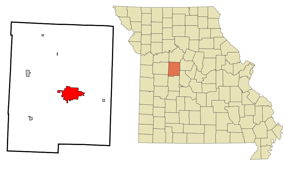 Map of Sedalia