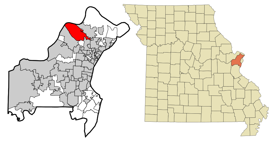 Locator map of Hazelwood