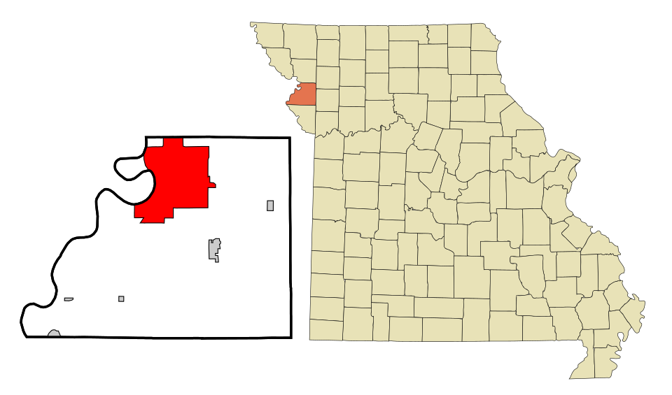 Locator map of St. Joseph