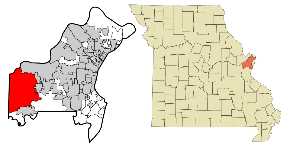 Locator map of Wildwood