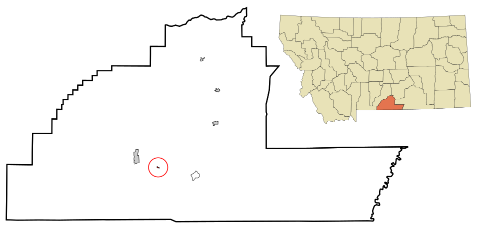 Locator map of Bearcreek