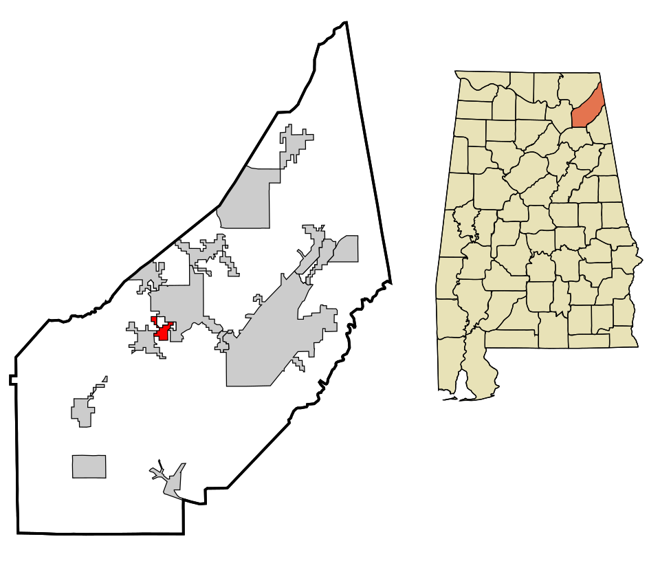 Locator map of Shiloh