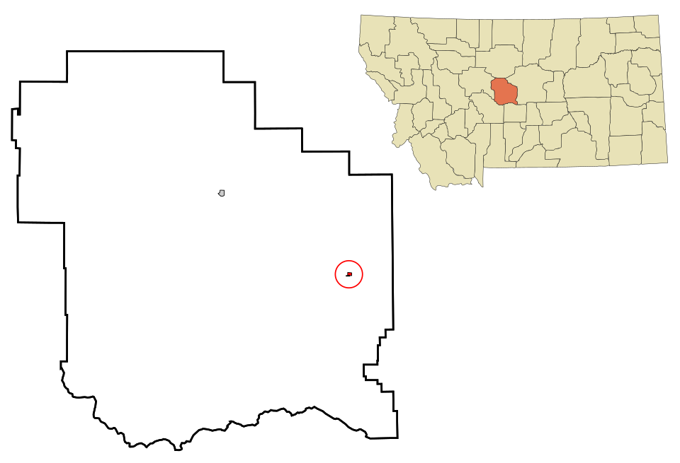 Locator map of Hobson