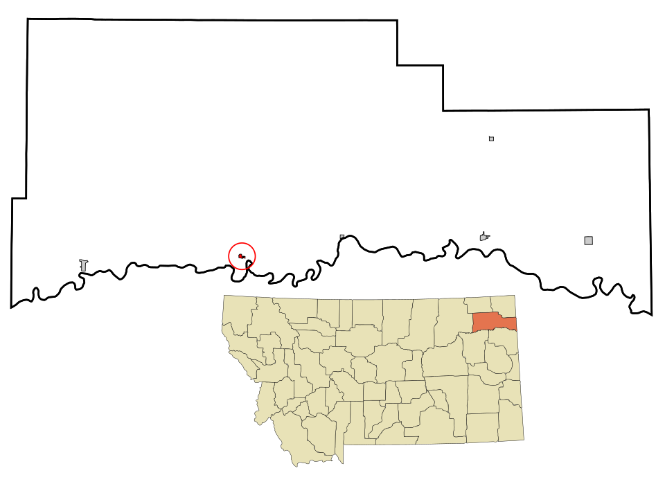 Locator map of Poplar