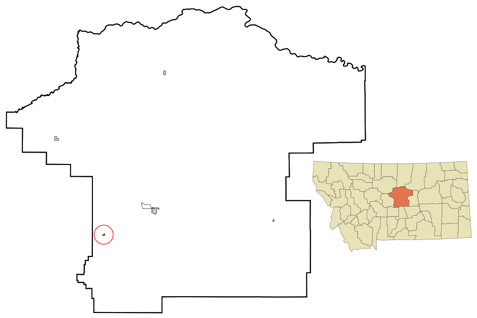 Locator map of Moore