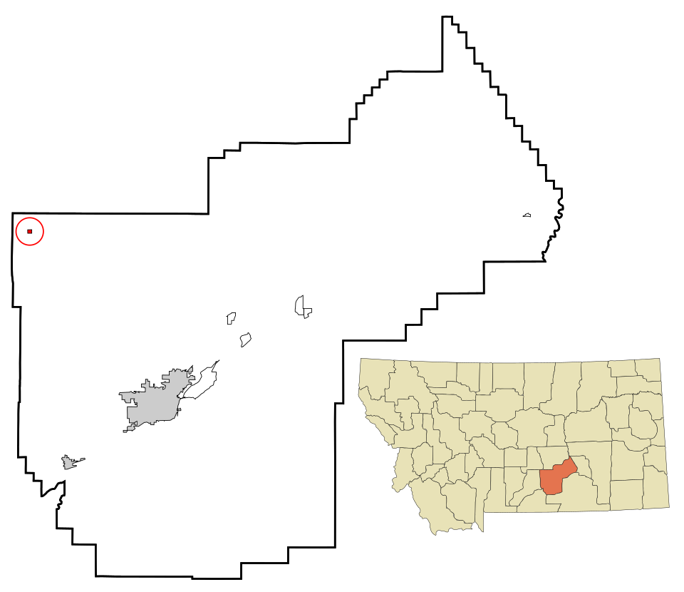 Locator map of Broadview