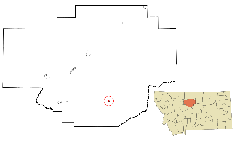 Locator map of Geraldine
