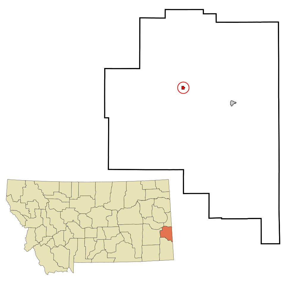Locator map of Plevna