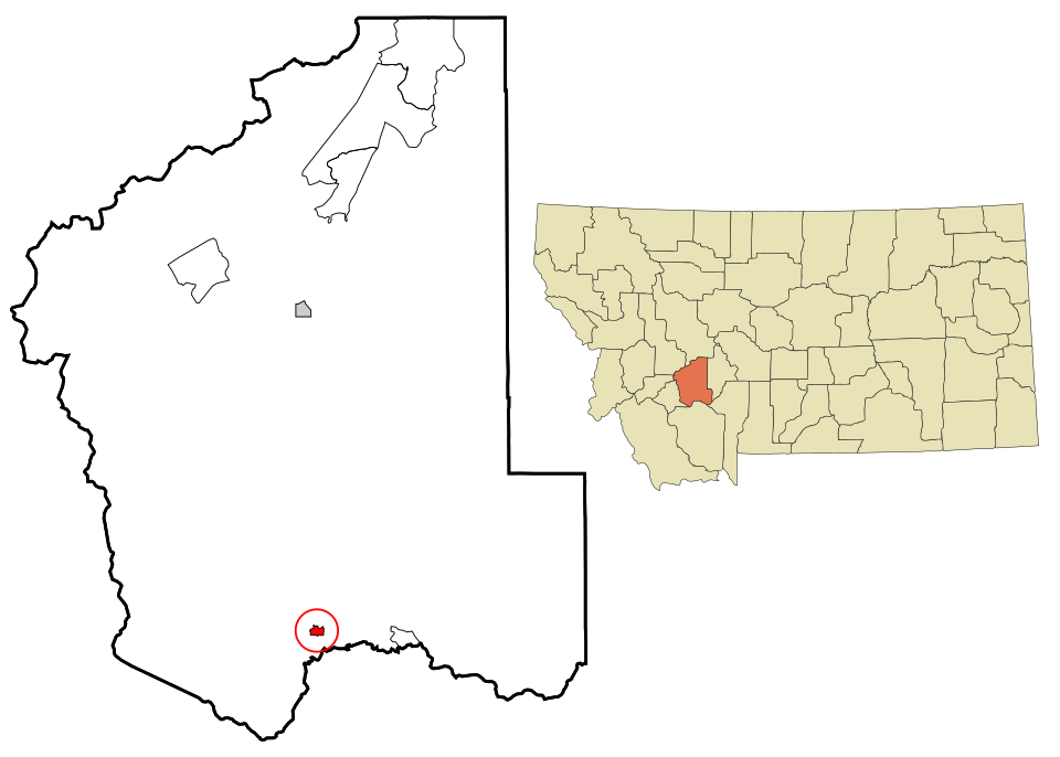 Locator map of Whitehall