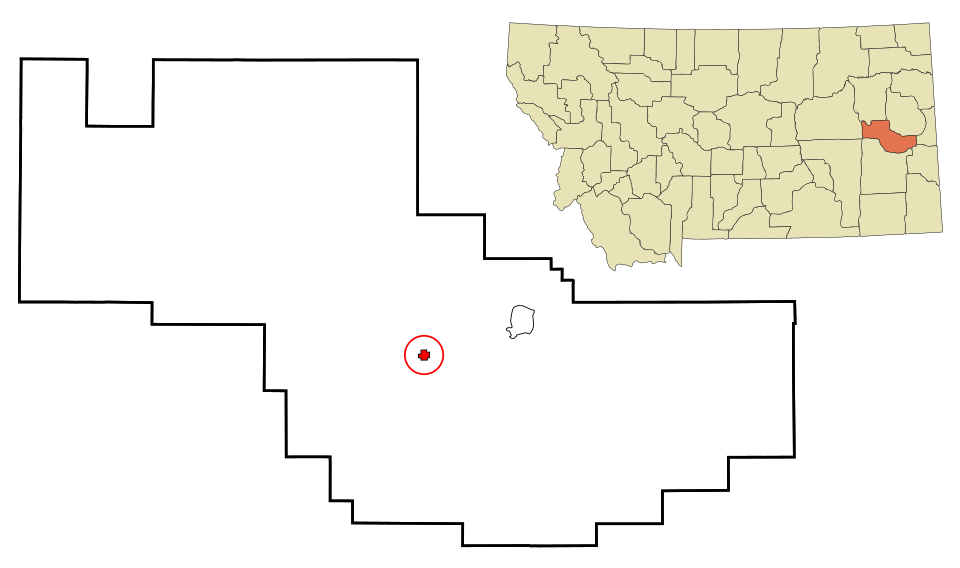 Locator map of Terry