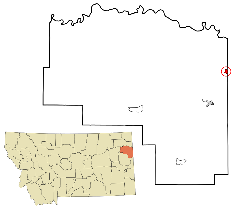 Locator map of Fairview