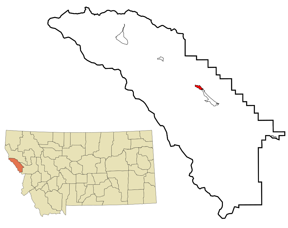 Locator map of Superior