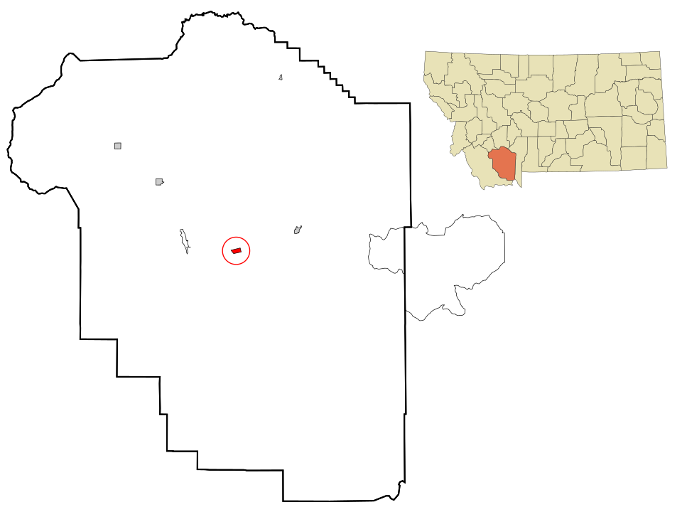 Locator map of Virginia