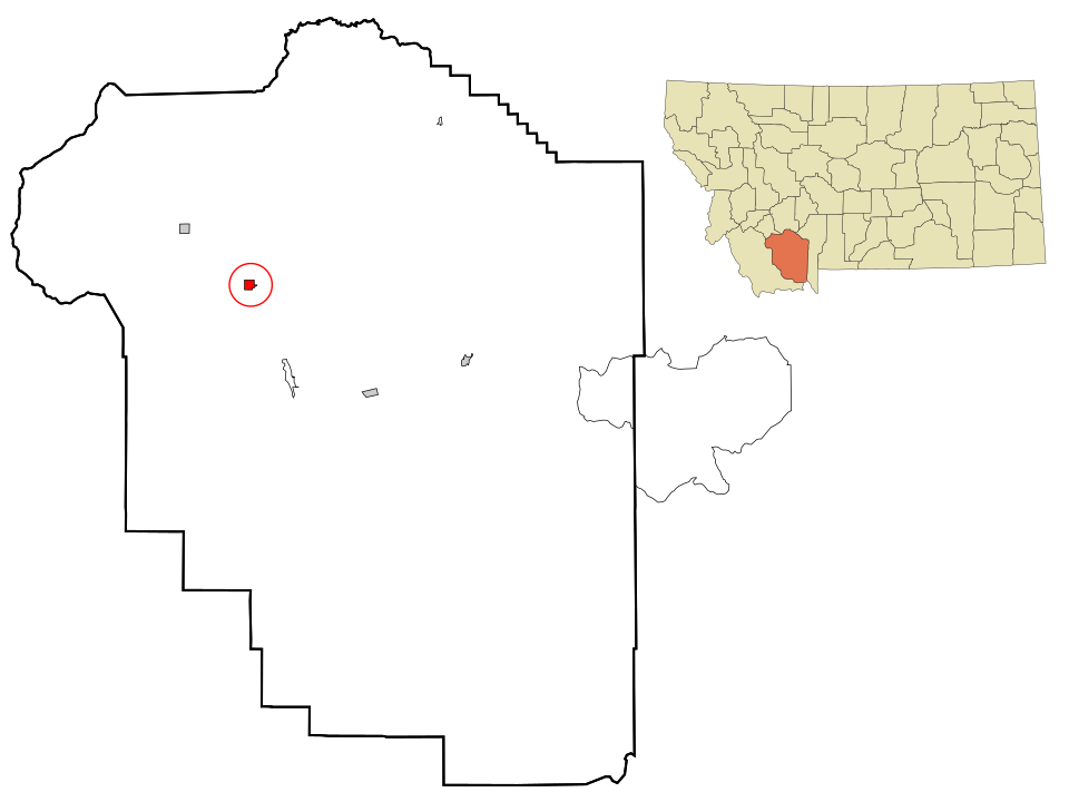 Locator map of Sheridan