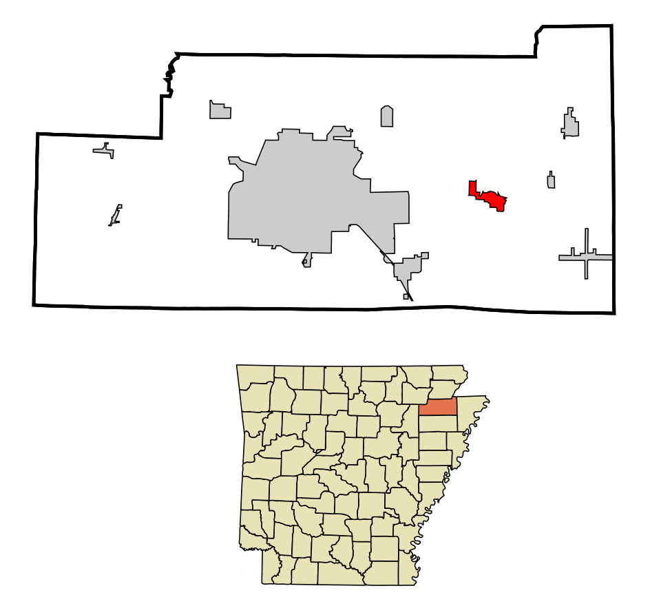 Locator map of Lake