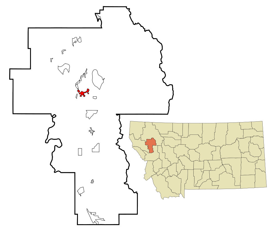 Map of Polson