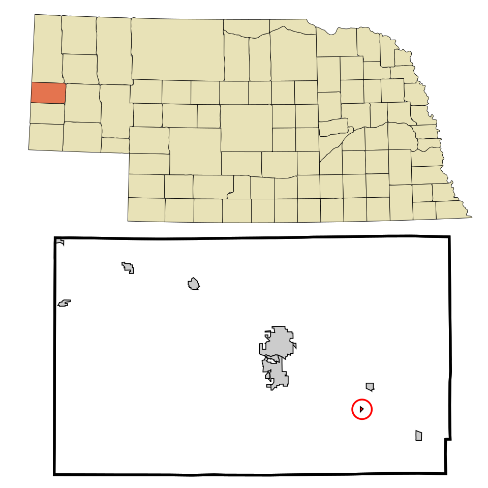 Locator map of Melbeta