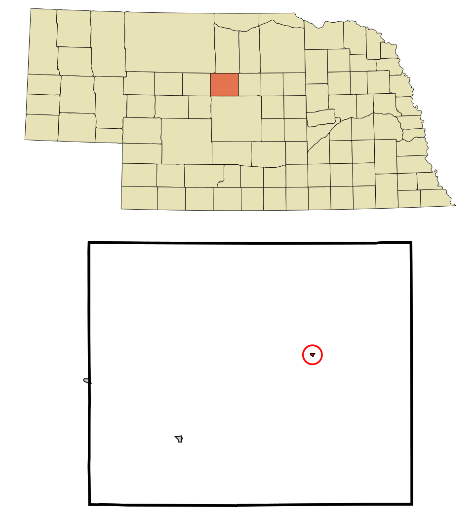 Locator map of Brewster