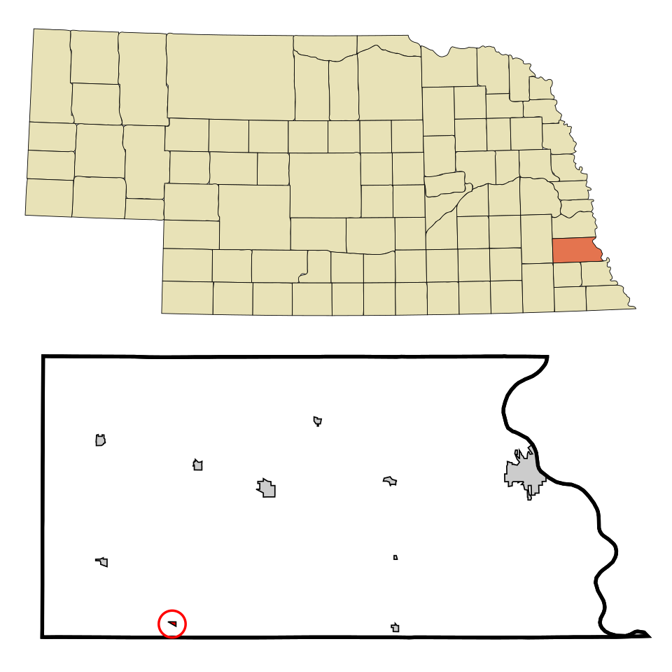 Locator map of Burr