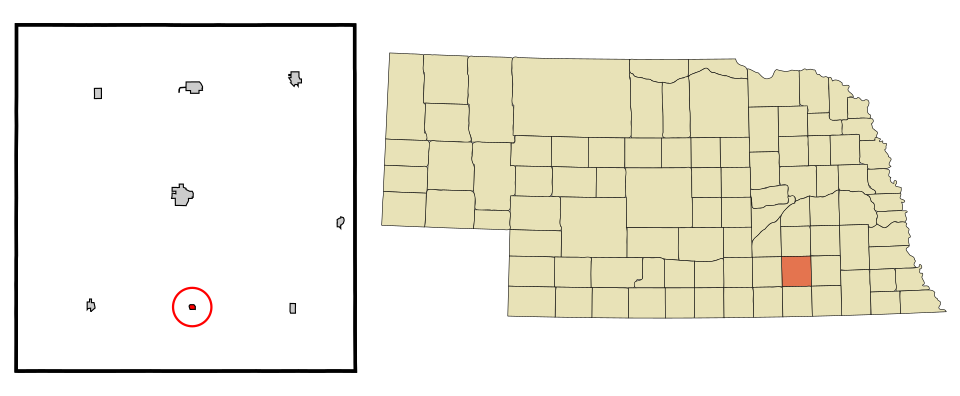 Locator map of Strang