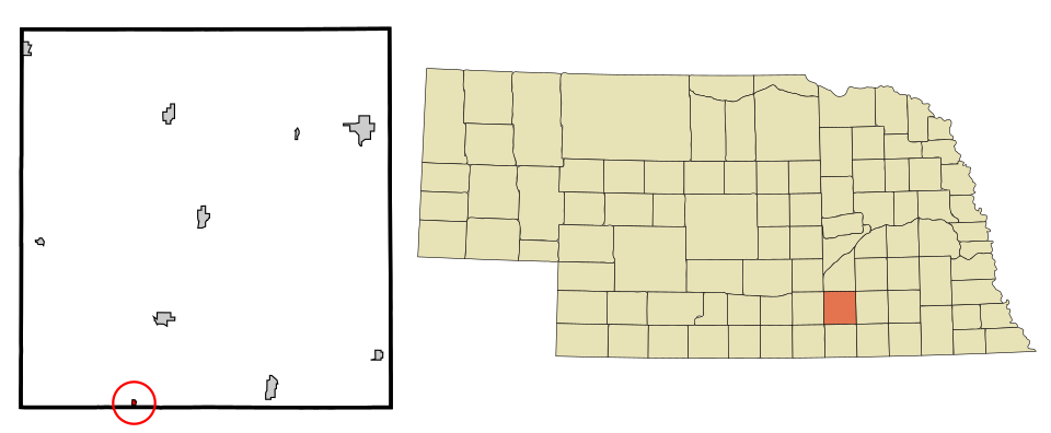 Locator map of Deweese