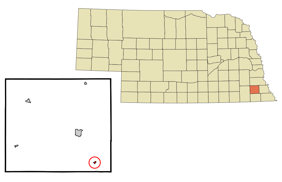 Locator map of Elk Creek