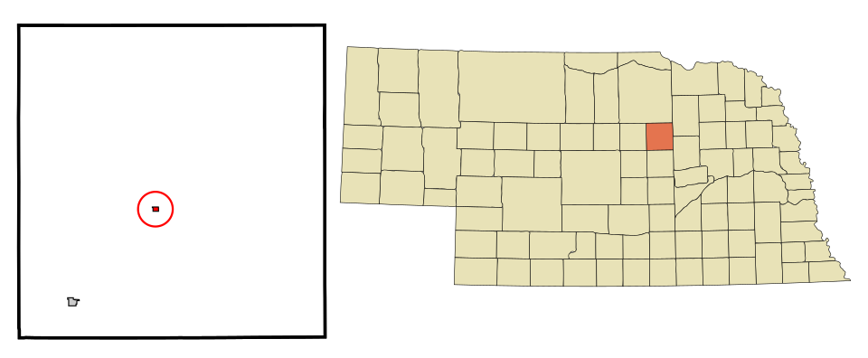 Locator map of Bartlett