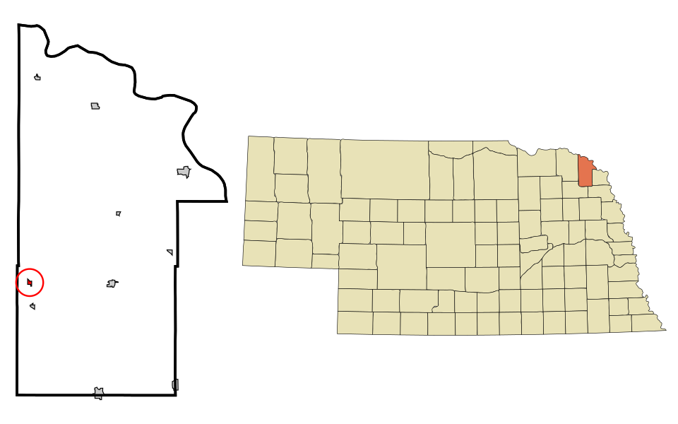 Locator map of Dixon