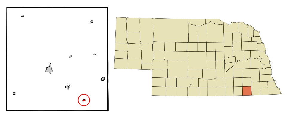 Locator map of Steele