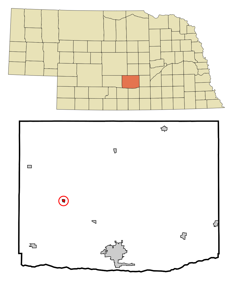 Locator map of Amherst