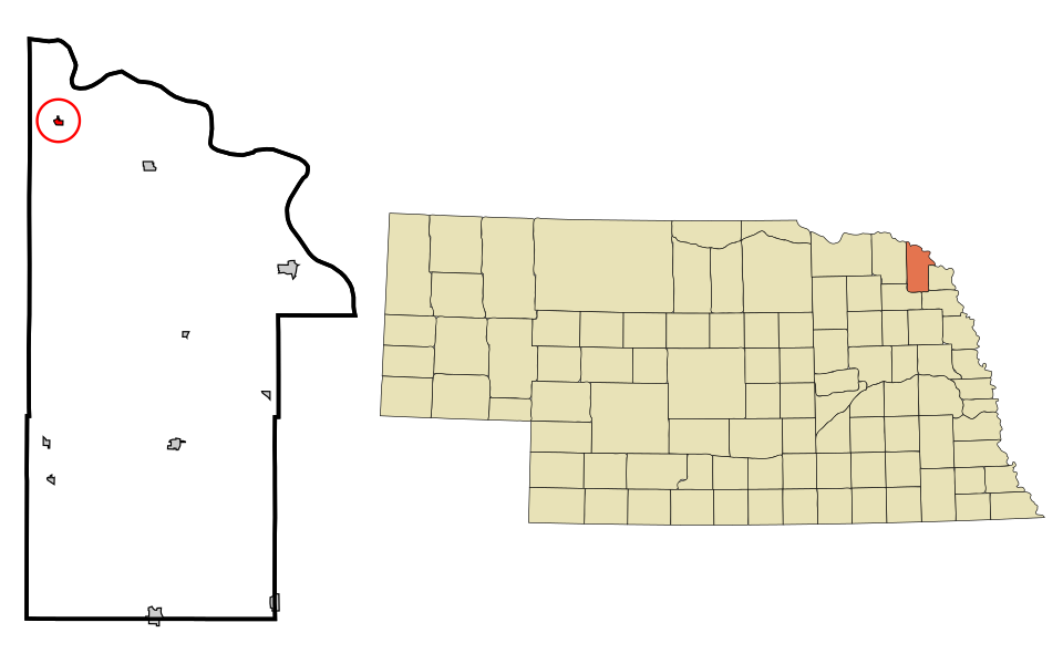 Locator map of Maskell