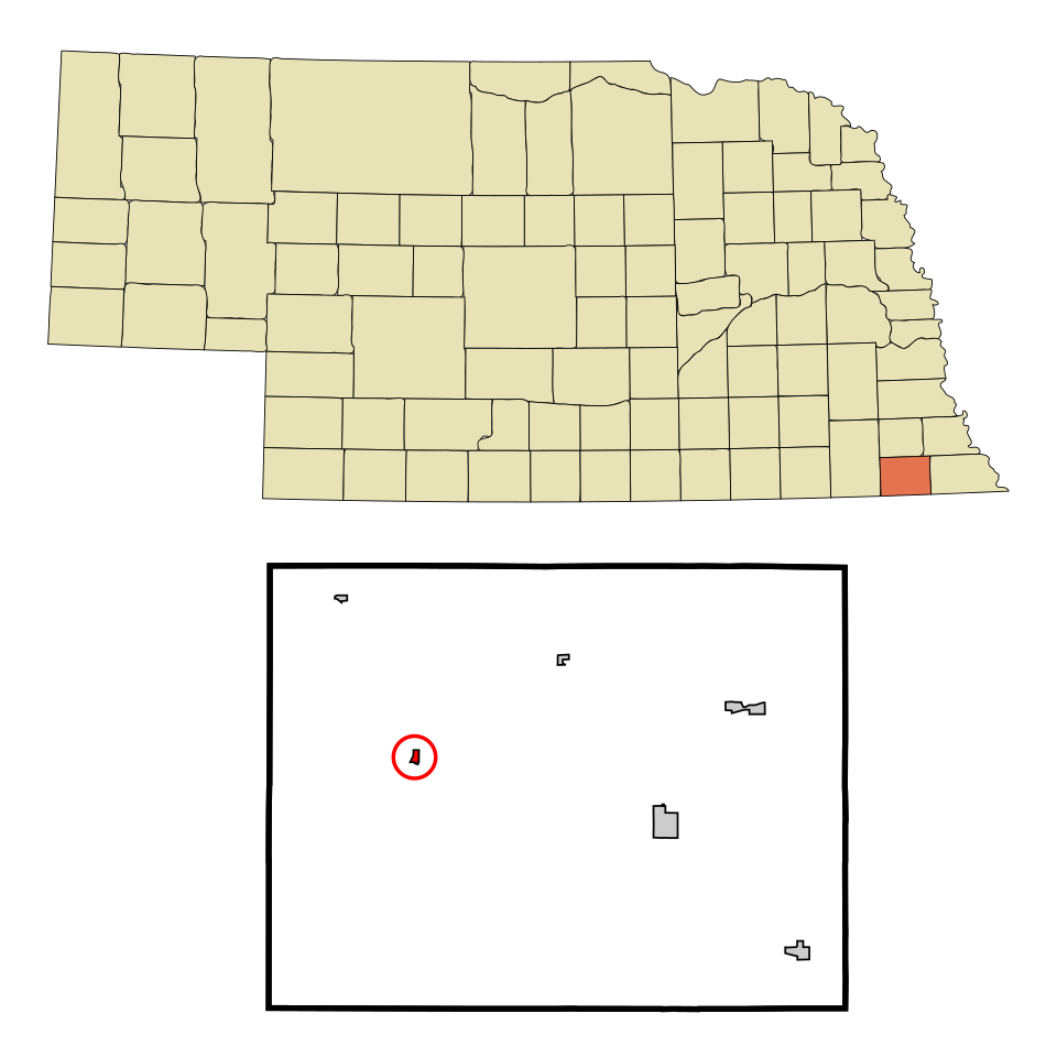 Locator map of Burchard