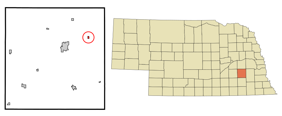 Locator map of Garland