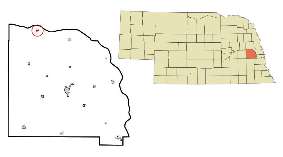 Locator map of Morse Bluff