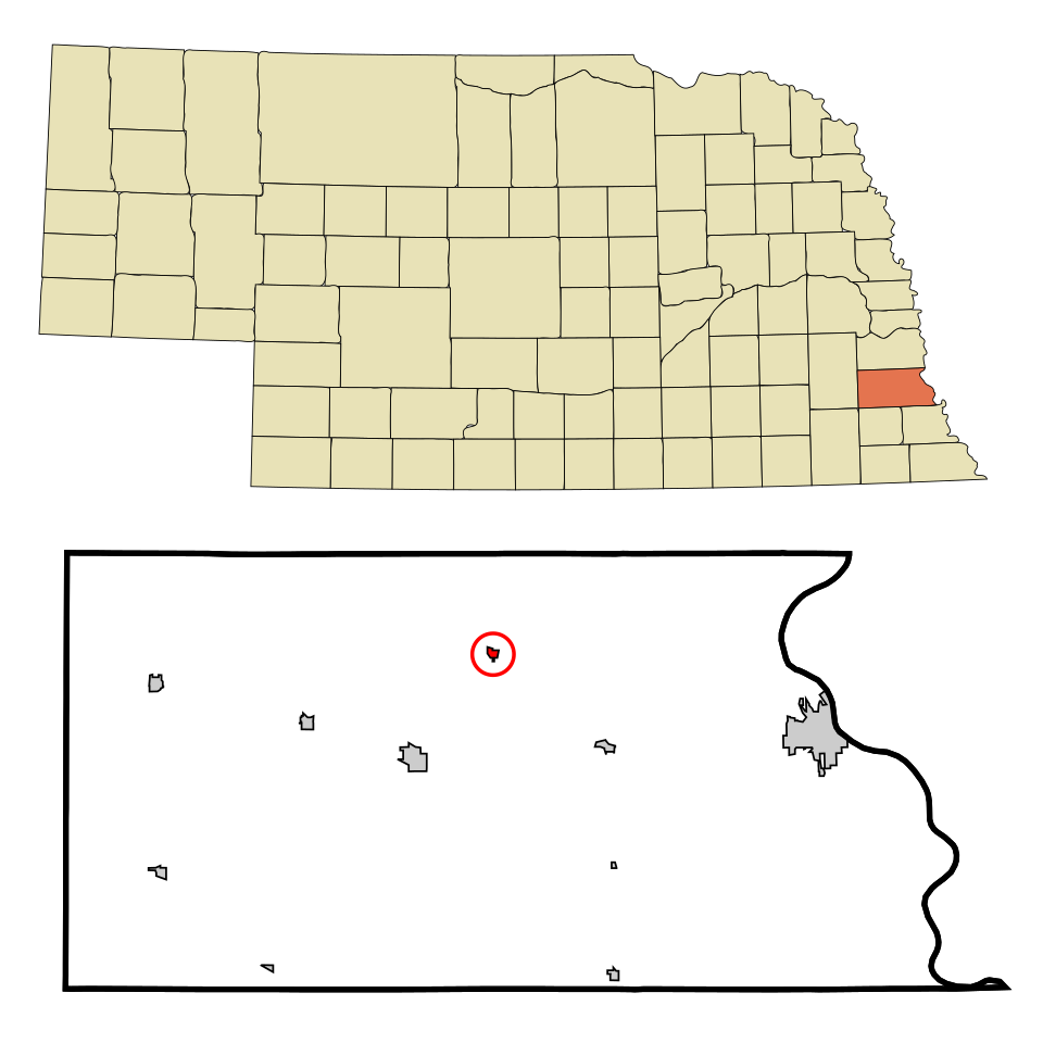 Locator map of Otoe