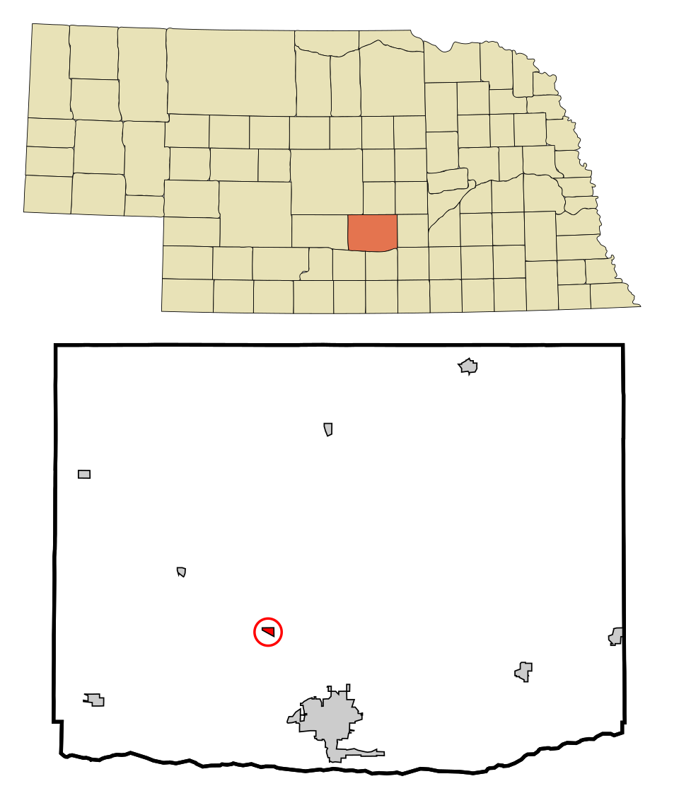Locator map of Riverdale