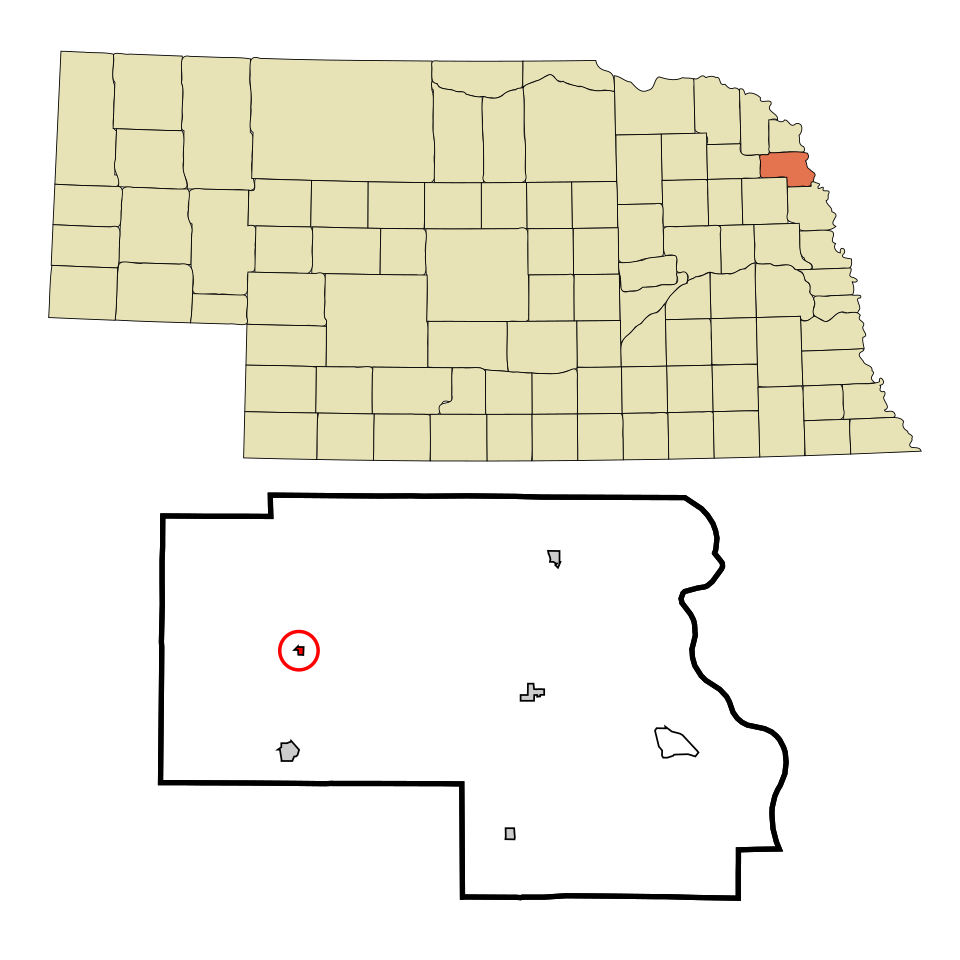 Locator map of Thurston