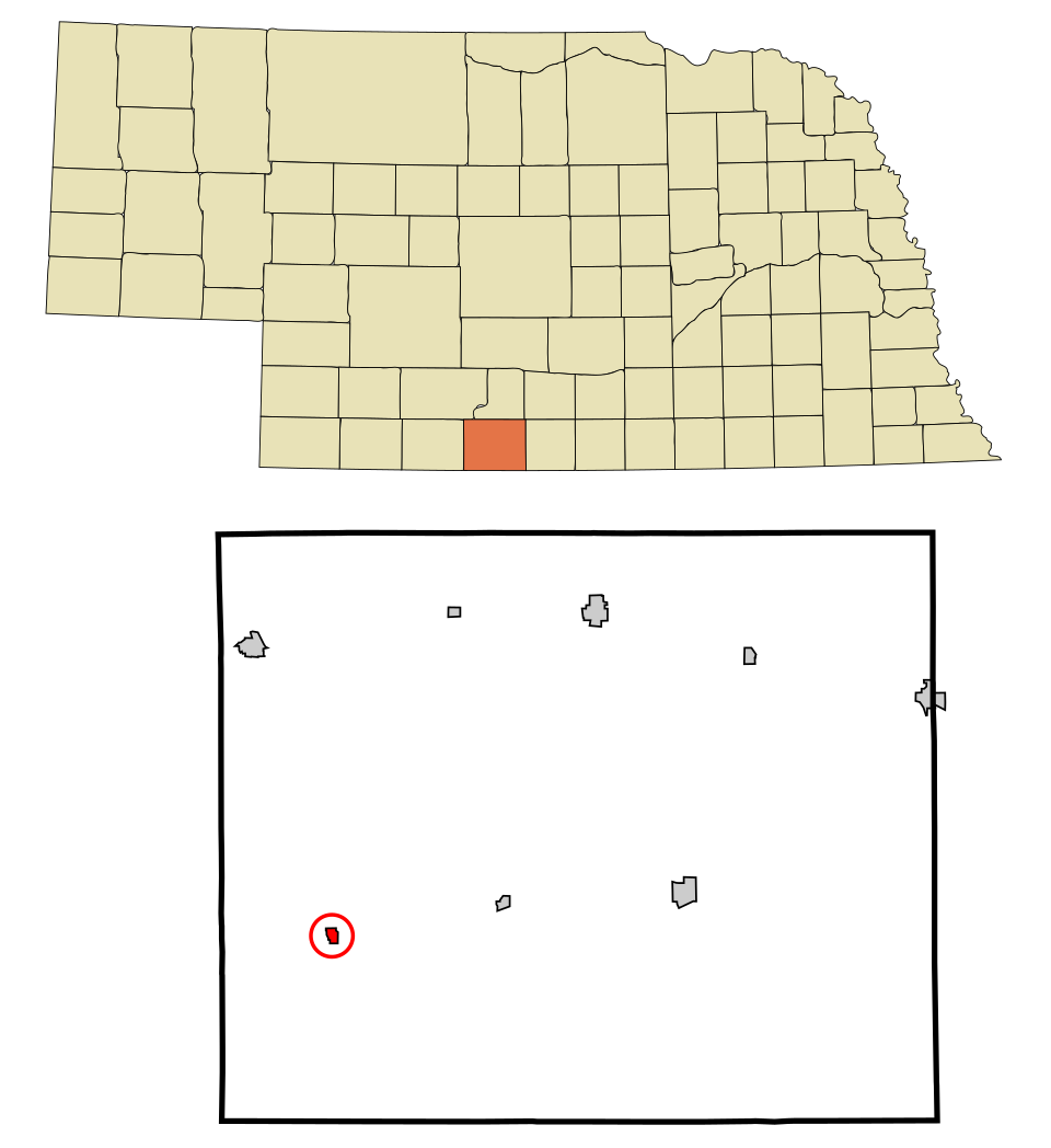Locator map of Wilsonville