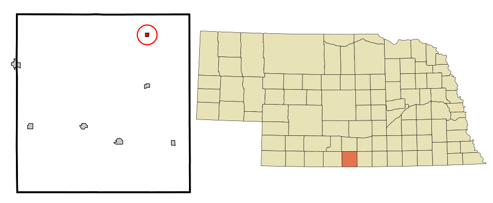 Locator map of Ragan