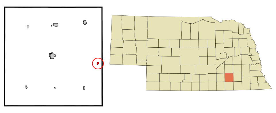 Locator map of Milligan