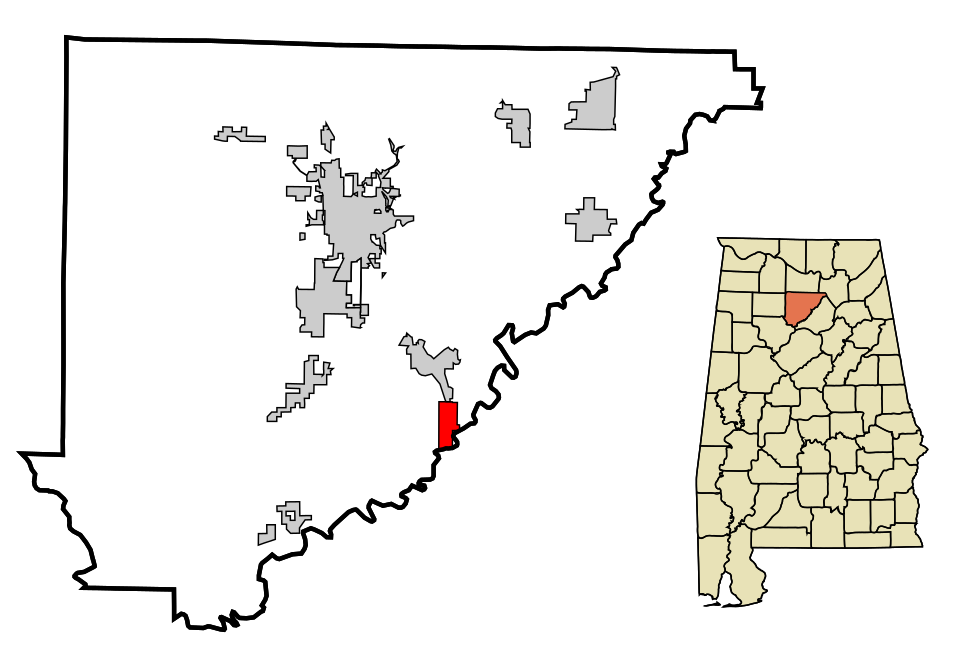 Locator map of Garden