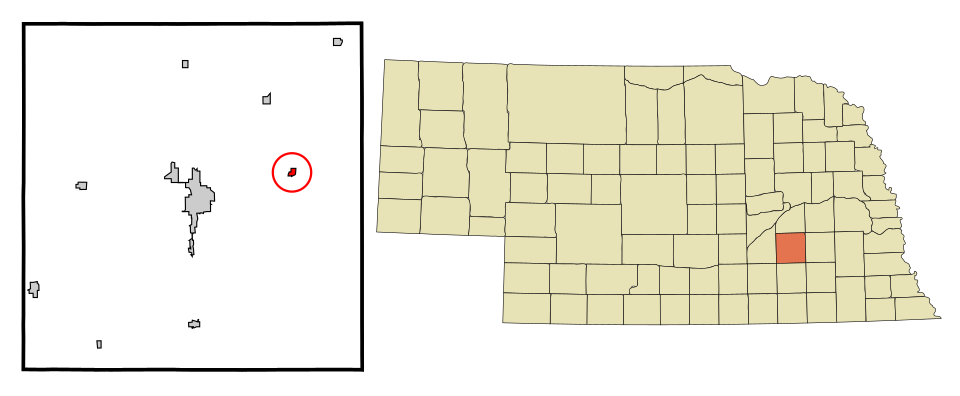 Locator map of Waco