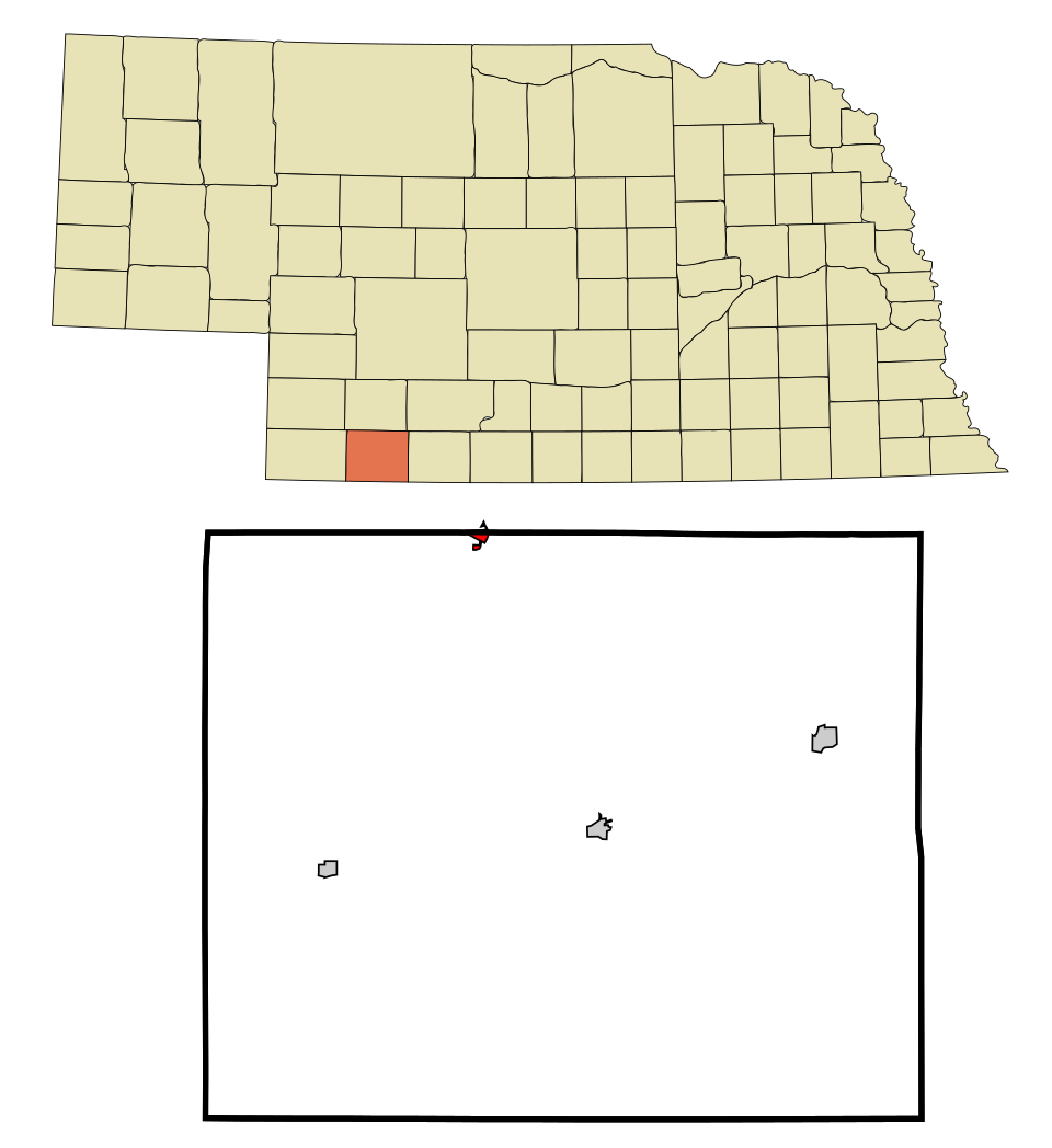Locator map of Palisade