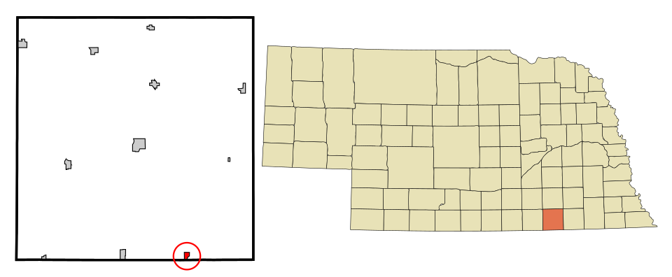 Locator map of Hubbell