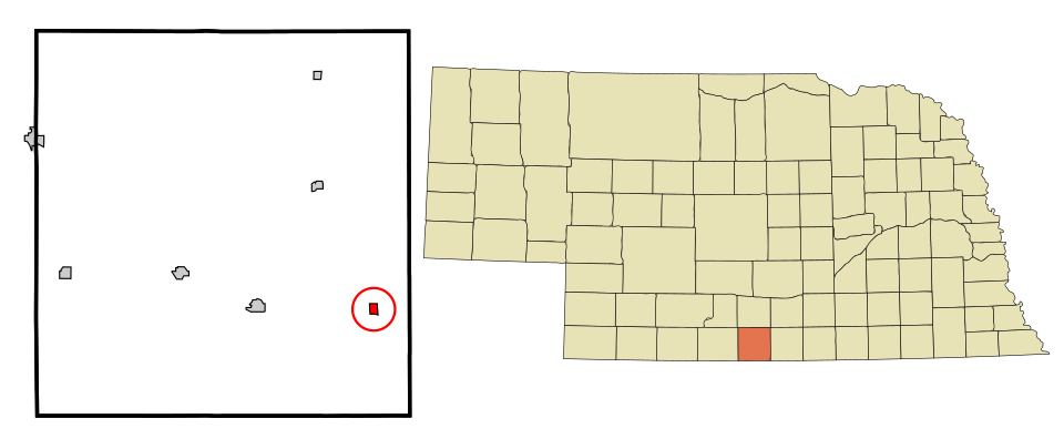 Locator map of Republican