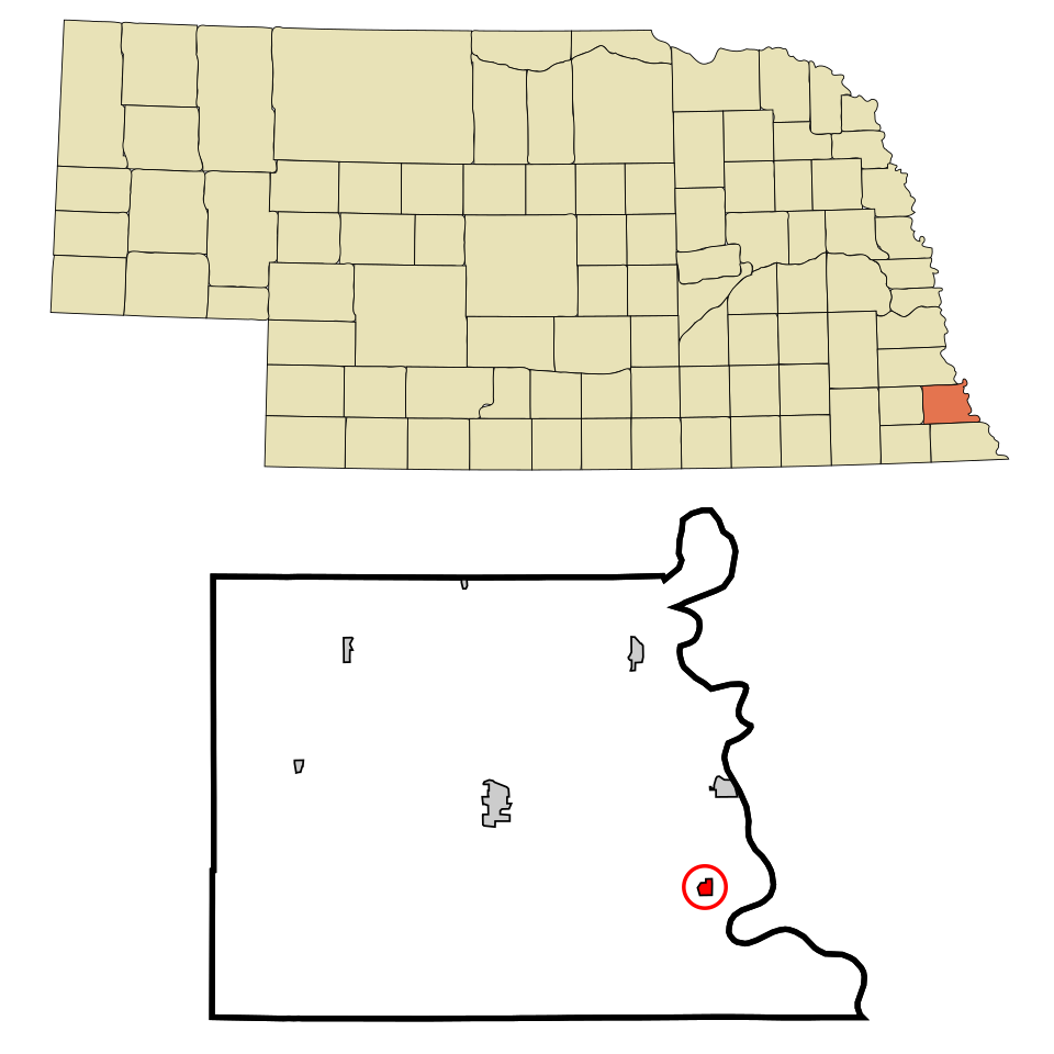 Locator map of Nemaha