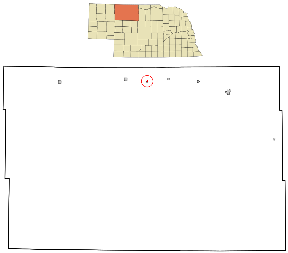 Locator map of Nenzel