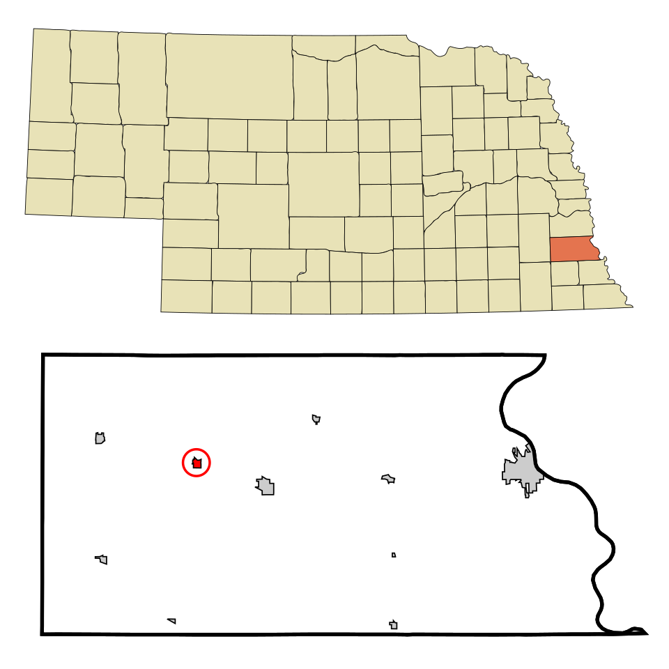 Locator map of Unadilla