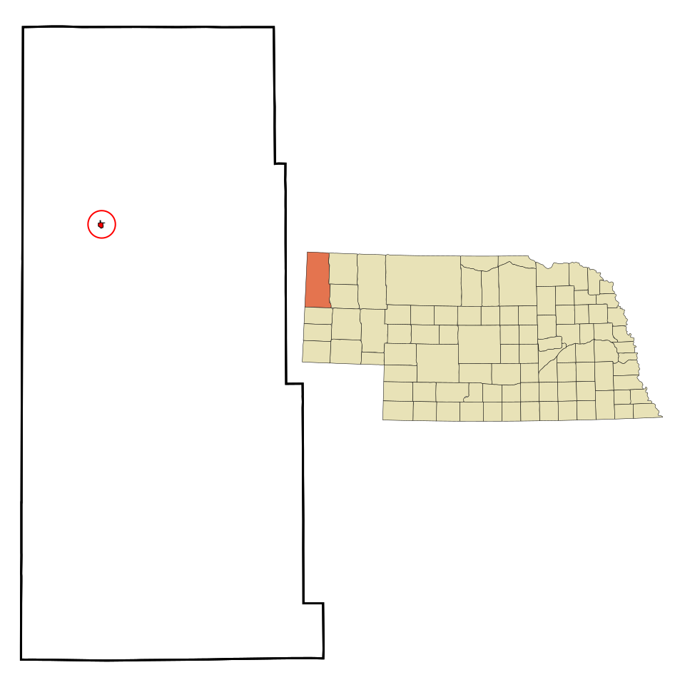 Locator map of Harrison